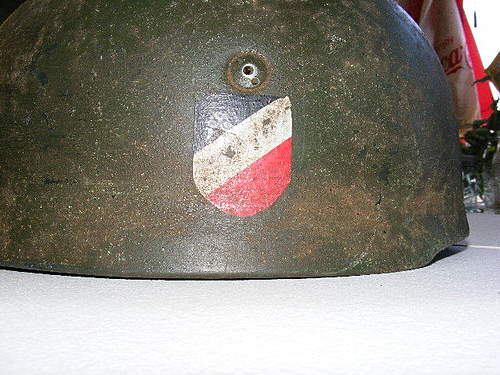 Fake German Steel helmets