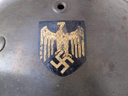 German Heer helmet