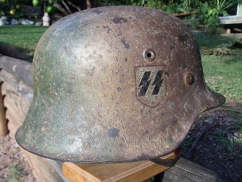 Fake German Steel helmets