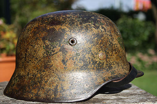 Need opinions on this Heer camo helmet