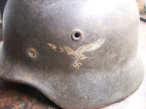 German Nazi Helmet need help on what I have and what's reasonable ballbark value range for its condition