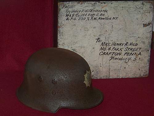 M34 RLB helmet just pick-up