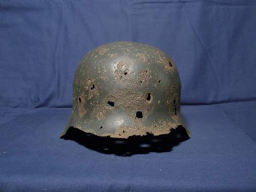 M42 helmet with sauerland decal