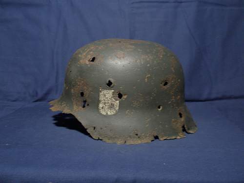 M42 helmet with sauerland decal
