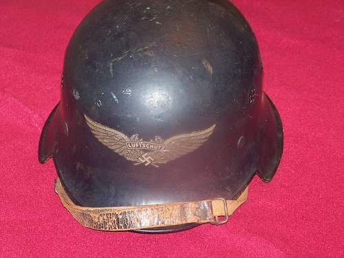 New addition M34 Luftschutz helmet