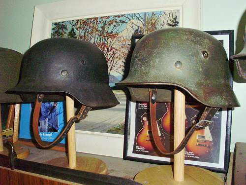 Ideas for helmet stands.