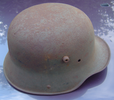 M1916 WWI German  Helmet / What color is this??