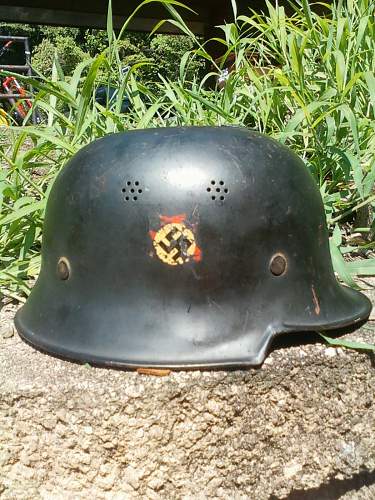 Picked up a new Nazi Helmet. Good or Bad?