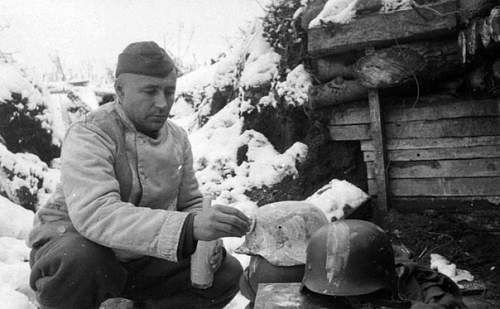 The German Stahlhelm (period photos)