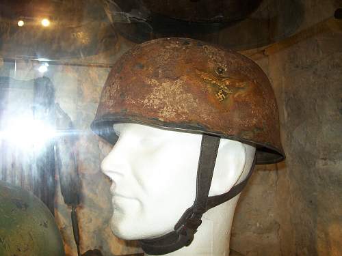 A few cammo lids from Normandy and Malmedy.....