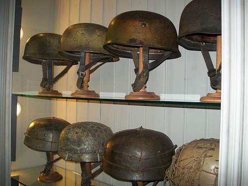 A few cammo lids from Normandy and Malmedy.....