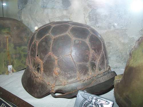 A few cammo lids from Normandy and Malmedy.....