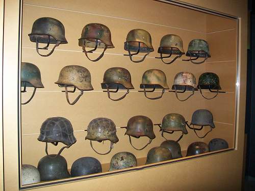 A few cammo lids from Normandy and Malmedy.....