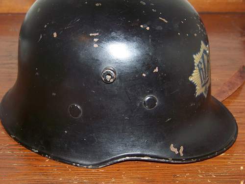 RLB droopbill helmet