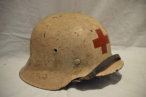 German army medics helmets