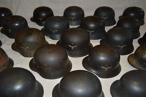 Luftwaffe helmets