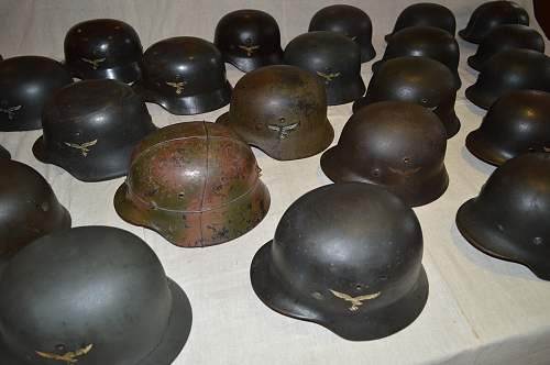 Luftwaffe helmets