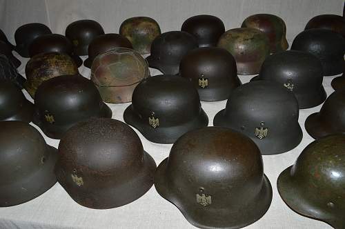 A few more helmets