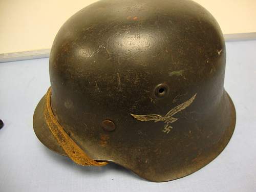 militaria fair helmet. real or fake? I cant decide...