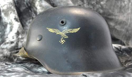 militaria fair helmet. real or fake? I cant decide...