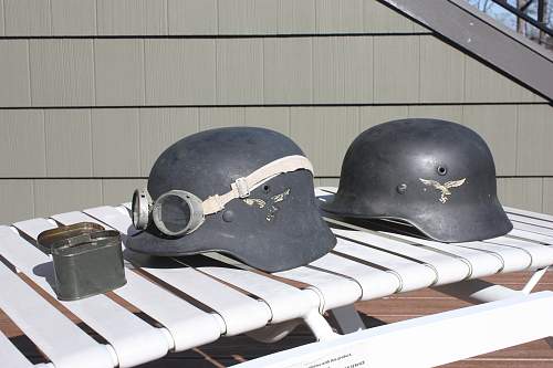 2 Luftwaffe Helmets in Classifieds