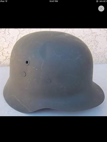 German helmet question