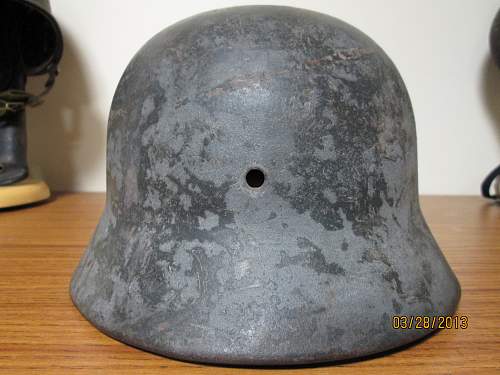 First M40 helmet