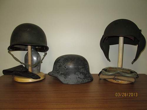 First M40 helmet