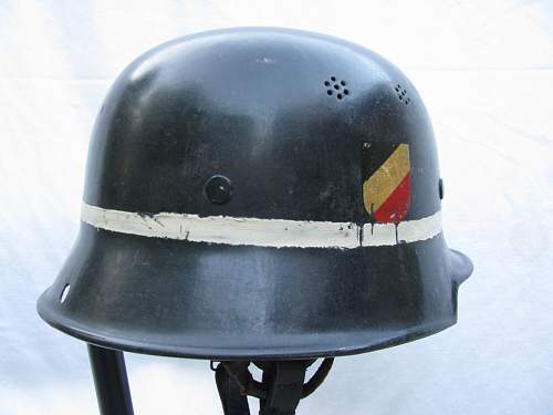 M34 Luftwaffe Crash Crew Helmet