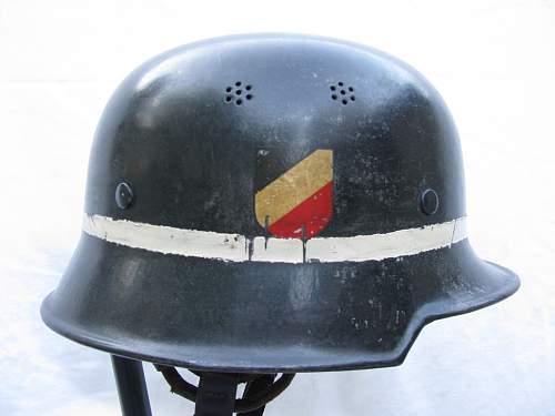 M34 Luftwaffe Crash Crew Helmet