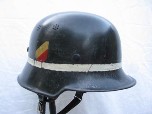 M34 Luftwaffe Crash Crew Helmet