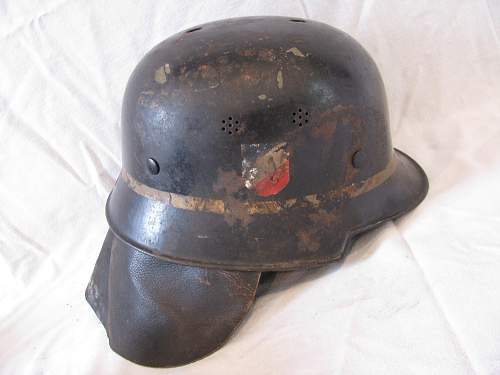 M34 Luftwaffe Crash Crew Helmet