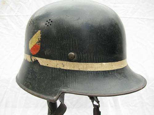 M34 Luftwaffe Crash Crew Helmet