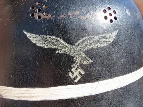 M34 Luftwaffe Crash Crew Helmet