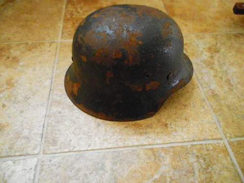 unknown german helmet