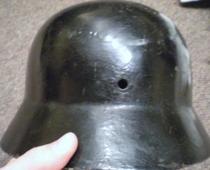 German helmet (real or repro?)