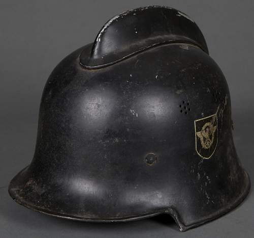 M34 civic firemans helmet