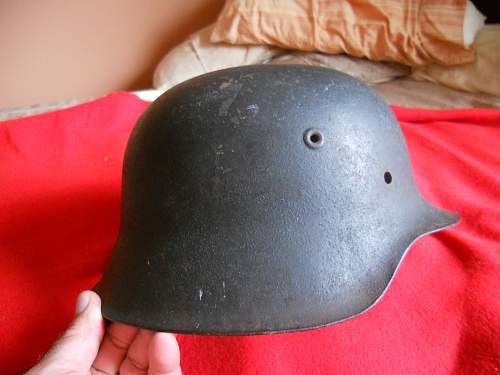 My Luftwaffe M42 single decal helmet