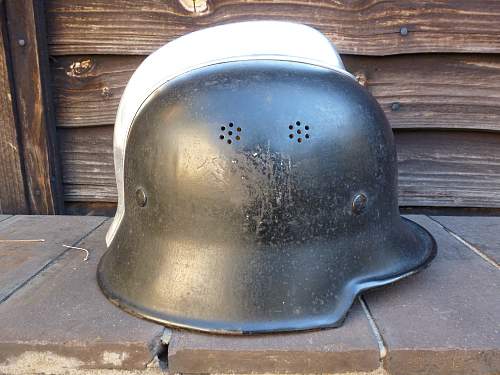 WW2 German Feuerwehr Helmet