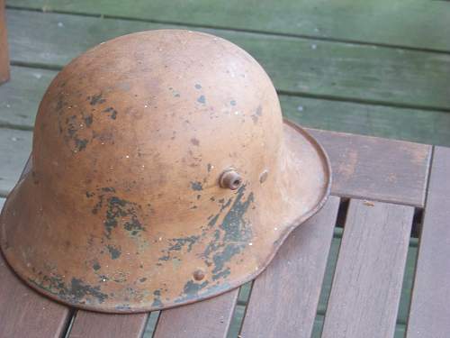 Early SA M17 helmet