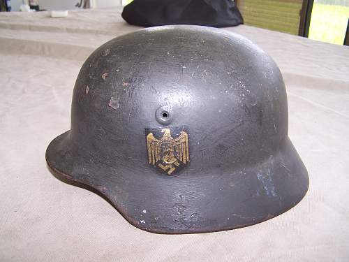 Fake German Steel helmets