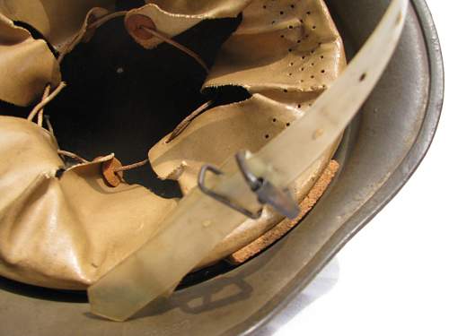 M40 Beaded Helmet - Ordnance Tan - EF62 - Lot # 855?