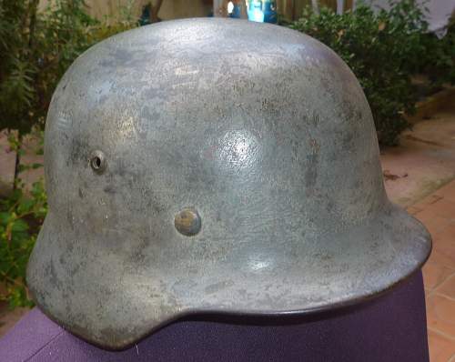 Help me on this helmet, please!