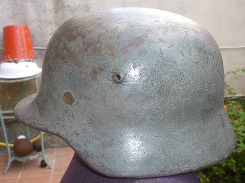 Help me on this helmet, please!