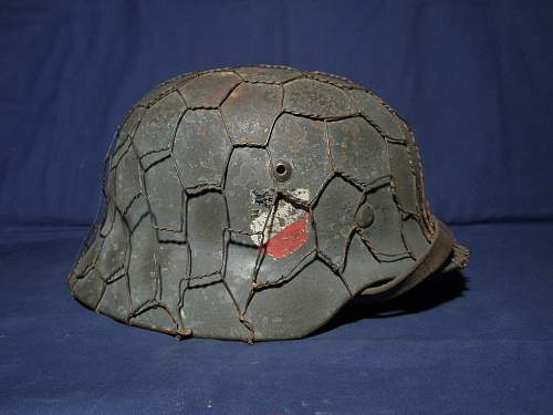Wehrmacht double decal helmet. Decal help!!!
