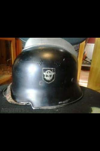 Firemans helmet