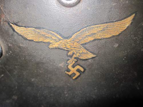 Luftwaffe Helmet - Any Help would be appreciated