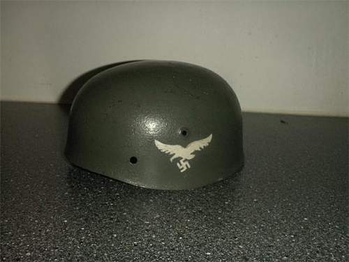 Fake German Steel helmets