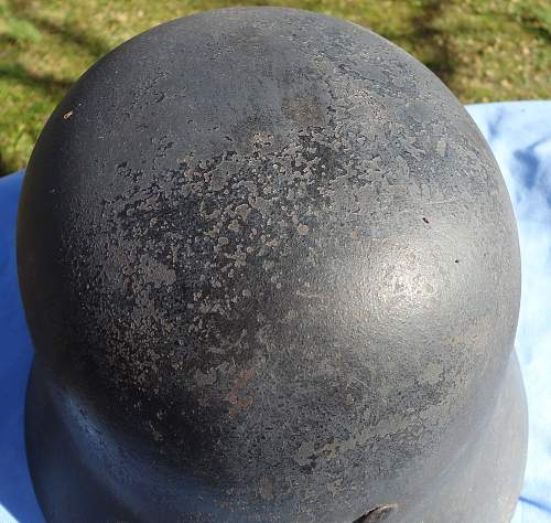 M-40 Heer Helmet Rescued