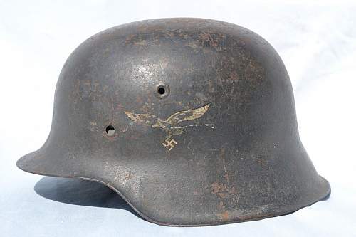 Help with Luftwaffe Helmet